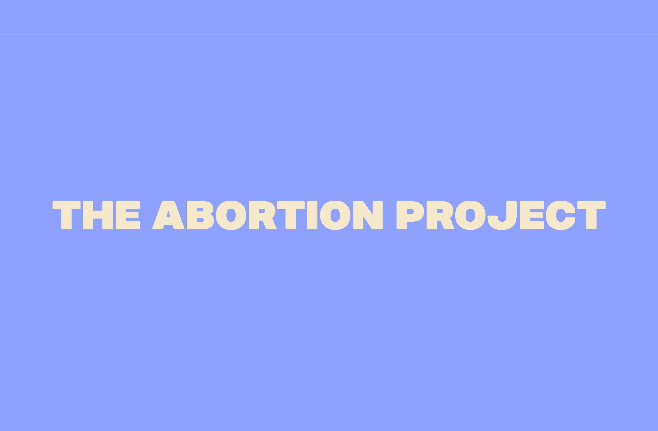 The Abortion Project
